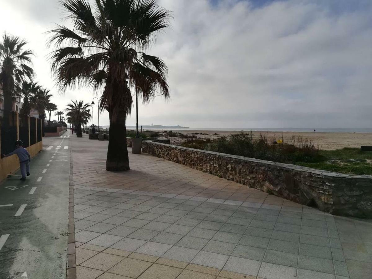 Lances I. Terrace, Beach And Pool Tarifa Bagian luar foto